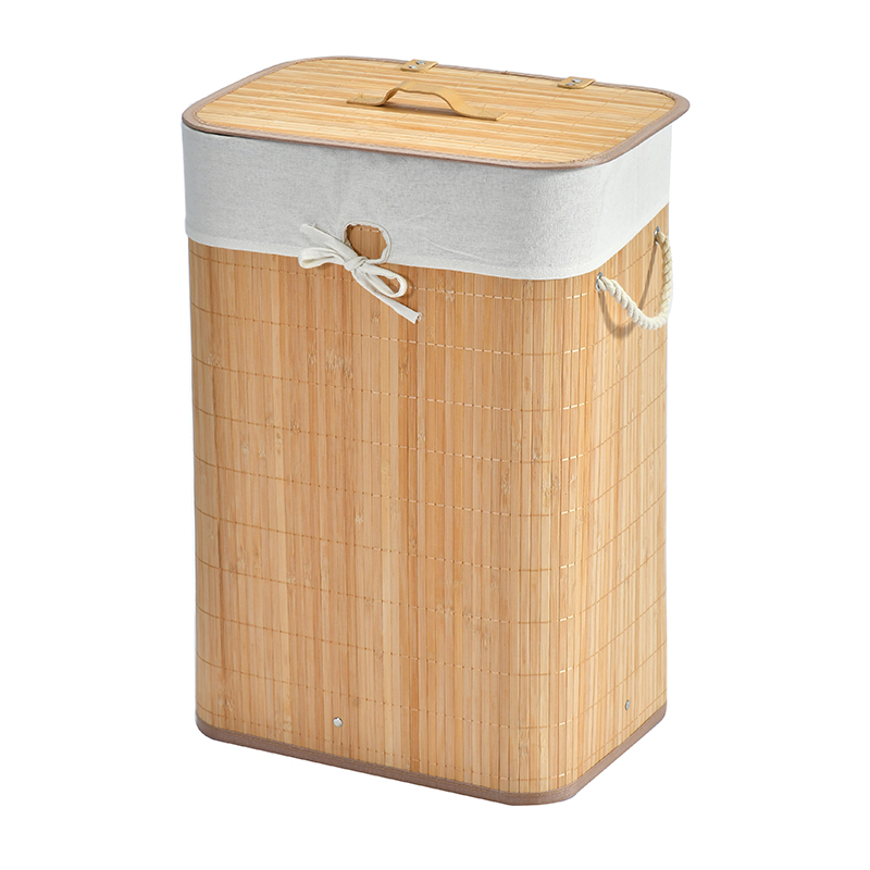 Conjunto de canasta de almacenamiento de bambú chino